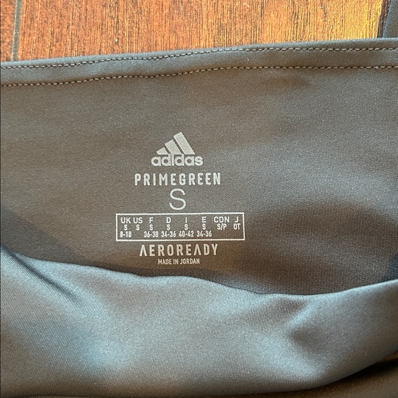 Adidas Primegreen Dark Gray Tights small - Picture 3 of 6